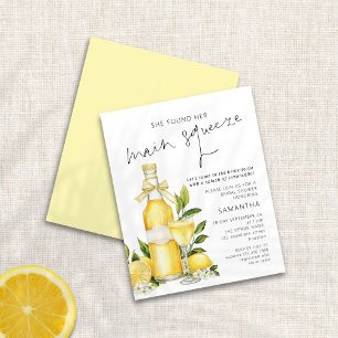 Papier Budget principal Squeeze Limoncello Fête des marié