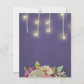 Papier Budget printemps fleurie à l'intérieur de l'invita (Dos)