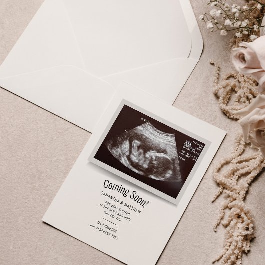 Papier Budget Prochainement Grossesse Photo Ultrasound