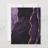 Papier Budget Purple Gold Agate Dark 50e anniversaire (Dos)