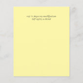 Papier BUDGET Purple Jaune Couleurs Gris Mariage Inviter (Dos)