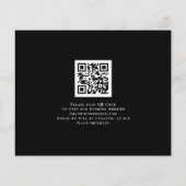 Papier Budget QR Code Décidé Pour Chaque Noir Enregistrer (Dos)