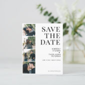 Papier Budget QR CODE mariage multi photo enregistrer la  (Debout devant)