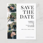 Papier Budget QR CODE mariage multi photo enregistrer la  (Devant)