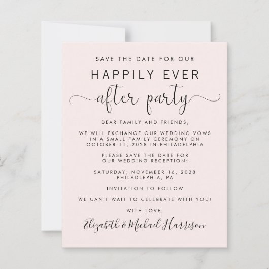 Papier Budget QR Code Mariage Réception Enregistrer la da (Devant)