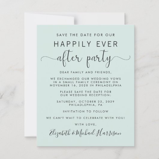 Papier Budget QR Code Mariage Réception Enregistrer la da (Devant)