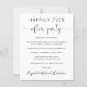 Papier Budget QR Code Mariage Réception Invitation (Devant)