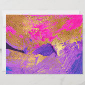 Papier Budget QR code rsvp détails faire-part de mariage (Dos)