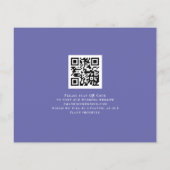 Papier Budget QR Décidé à la date de sauvegarde permanent (Dos)