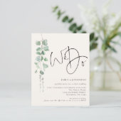 Papier Budget QR Sage Eucalyptus Cream Nous faisons Maria (Debout devant)