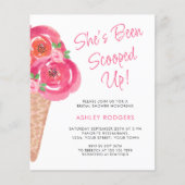 Papier Budget qu'elle a été récupérée Invitation Fête des (Devant)