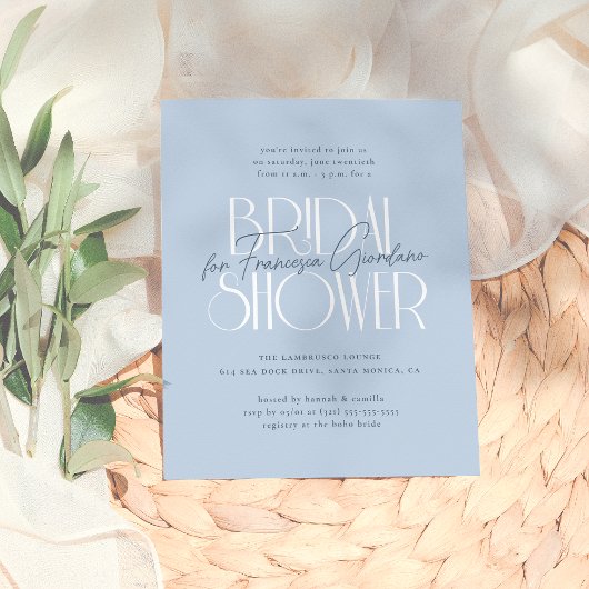 Papier Budget Quelque chose de bleu Fête des mariées flor