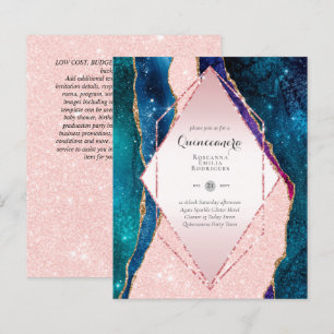 Papier BUDGET QUINCEANERA - AGATE Sparkles Glamor Chic