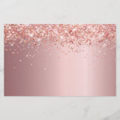 Papier Budget Quinceanera blush pink save the date (Dos)