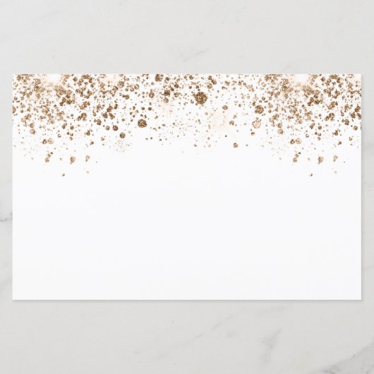 Papier Budget Quinceanera or blanc enregistrer la date (Dos)