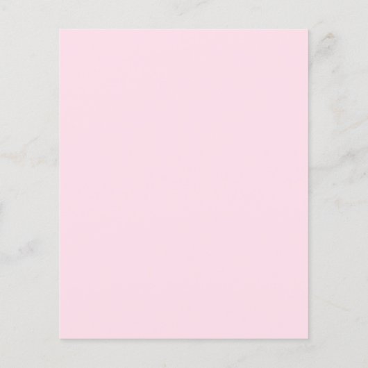 Papier Budget Rainbow Baby Girl Couples Show Invitation (Dos)