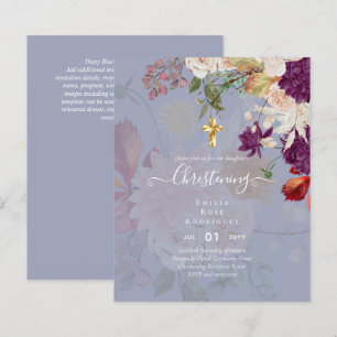 Papier BUDGET REMERCIER LES Invitations Baptême Bautizo B