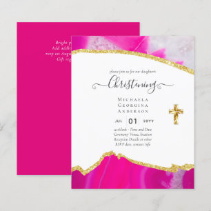 Papier BUDGET REMERCIER LES Invitations Baptême Bautizo B