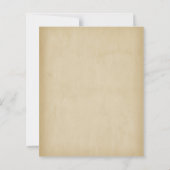 Papier BUDGET Renaissance médiévale Faux Parchment Mariag (Dos)