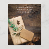 Papier Budget Renne & Présent Fête de vacances 2 (Dos)