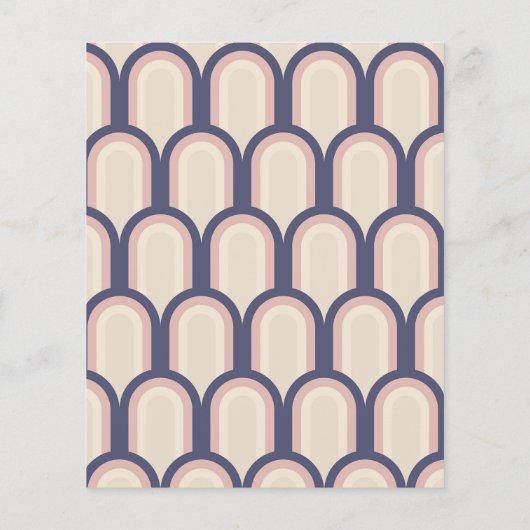 Papier Budget Retro Blush Photo Graduation Faire-part (Dos)