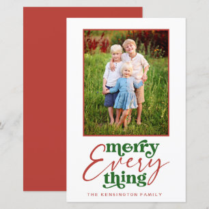 Papier Budget Retro Rouge Joyeux tout Noël Photo