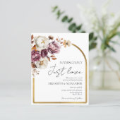 Papier Budget Rien De Chic | Faire-part de mariage photo (Debout devant)