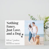 Papier Budget Rien De Fancy Just Love Chien Enregistrer L (Debout devant)