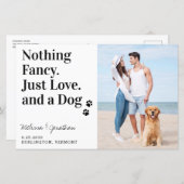 Papier Budget Rien De Fancy Just Love Chien Enregistrer L (Devant / Derrière)
