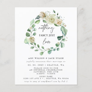 Papier Budget Rien De Fancy Just Love Faire-part