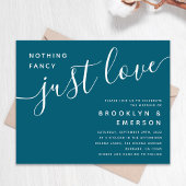 Papier Budget Rien De Fancy Just Love Faire-part de maria