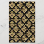 Papier Budget Roaring 20 flapper girl gangster Invitation (Dos)