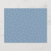 Papier Budget Robot Anniversaire Fête Photo Invitation (Dos)