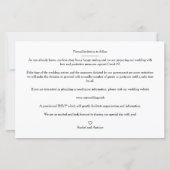 Papier Budget Romantique 4 Mariage engagé Photos Collage (Dos)