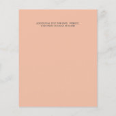 Papier BUDGET Romantique Floral Heart Mariage de couronne (Dos)