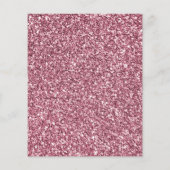 Papier Budget rose et argent Parties scintillant Unicorne (Dos)