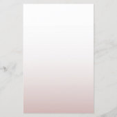 Papier Budget Rose Gold Calligraphie Faire-part de mariag (Dos)