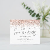 Papier Budget Rose Gold Parties scintillant Mariage Enreg (Debout devant)