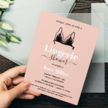 BUDGET Rose noir Ooh La Lingerie Fête des mariées