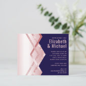 Papier Budget Rose or Art Déco Foil Regarder Marine Maria (Debout devant)