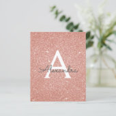 Papier Budget Rose Parties scintillant d'or 13e treize An (Debout devant)