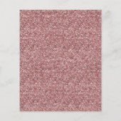 Papier Budget Rose Parties scintillant or Elephant Baby G (Dos)