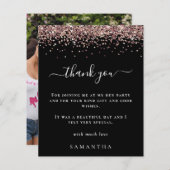 Papier Budget Rose Parties scintillant photo Hen Party Bl (Devant / Derrière)