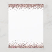 Papier Budget Rose tendance Parties scintillant or 30e In (Dos)
