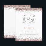 Papier Budget Rose tendance Parties scintillant or 30e In<br><div class="desc">Il y a deux options de papier à choisir pour cette taille (4, 5 x 5, 6 po) dans la plage Budget. Pour ce produit, je recommanderais le semi-brillant qui est un stock de carte de 110 gsm, semblable en épaisseur à une carte postale. L'option Satin est un papier beaucoup...</div>