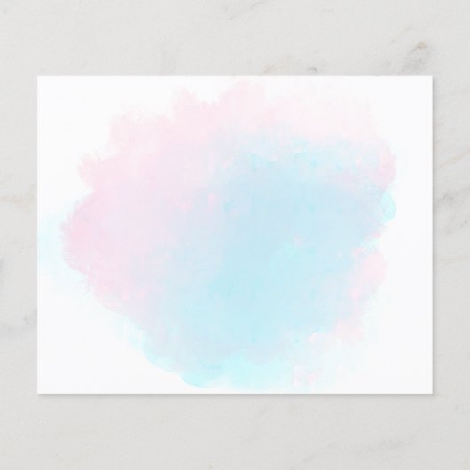 Papier Budget rose Turquoise avec Gold Confetti Wedding R (Dos)