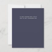 Papier BUDGET Rosegold Bleu rose MARIAGE Fille Glam (Dos)