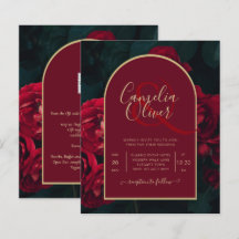 BUDGET Roses Rouges ForêtVerte Mariage d'Hiver INV