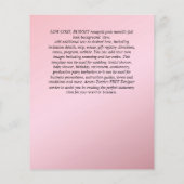 Papier Budget RSVP AGATE PARTIES SCINTILLANT (Dos)