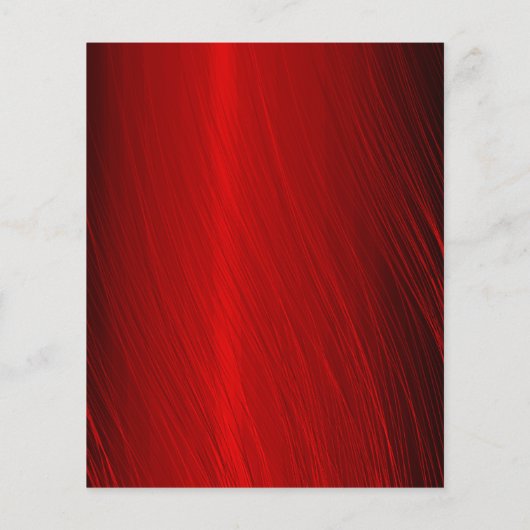 Papier Budget Ruby Red Swirl 40e anniversaire Invitations (Dos)
